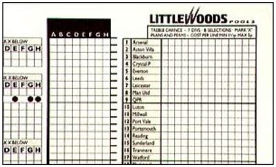 littlewoods football pools results and dividends today live